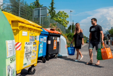 Obyvatelé Židlochovic vytřídili o 67 tun více odpadů